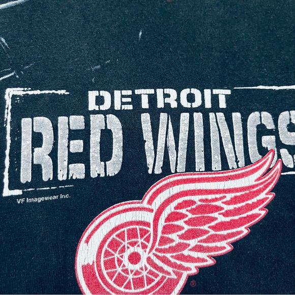 Detroit Red Wings Big Logo T-shirt Size XL - Picture 5 of 12